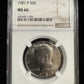 1981 P Kennedy Half Dollar NGC - MS66