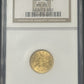 1907 $2.5 Quarter Eagle Gold Liberty NGC MS65 