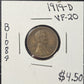 1919-D Lincoln Wheat Cent Very Fine B1087