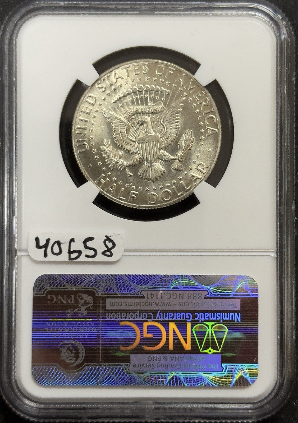 1970 D Kennedy Half Dollar  - NGC MS64 ( 40658 )
