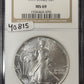 1991 Silver Eagle - NGC MS69 ( 40815 )