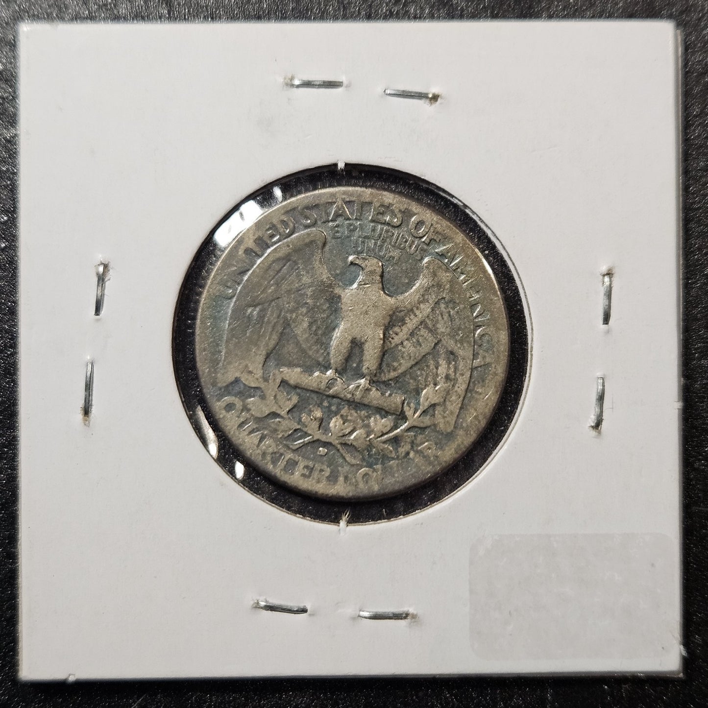 1932-D Washington Quarter KEY Date Coin Very Good (A6UV)