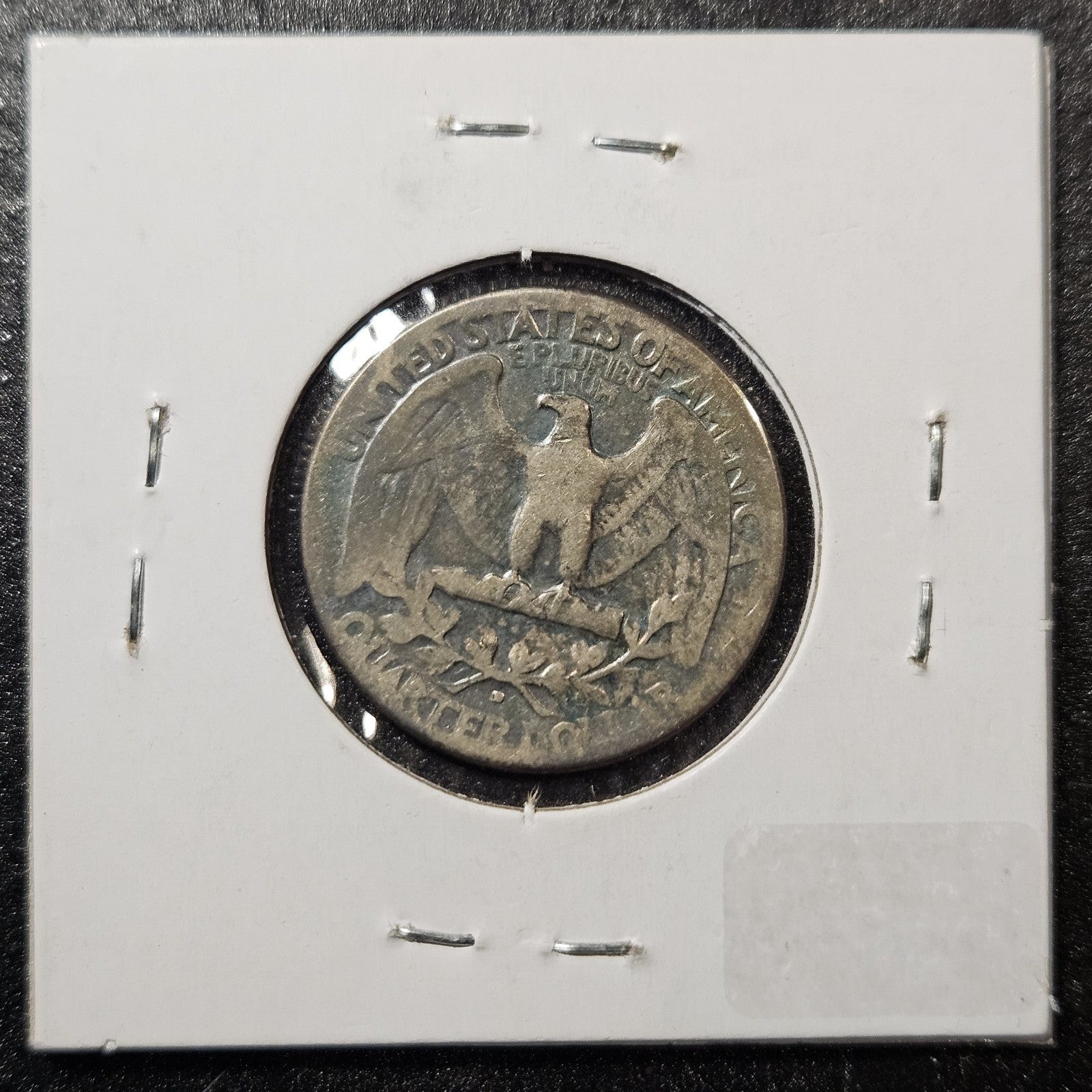 1932-D Washington Quarter KEY Date Coin Very Good (A6UV)