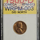 1960-D/D Lincoln Cent Error RPM-013 Wexler WRPM-003 Die Stage B (B1125)