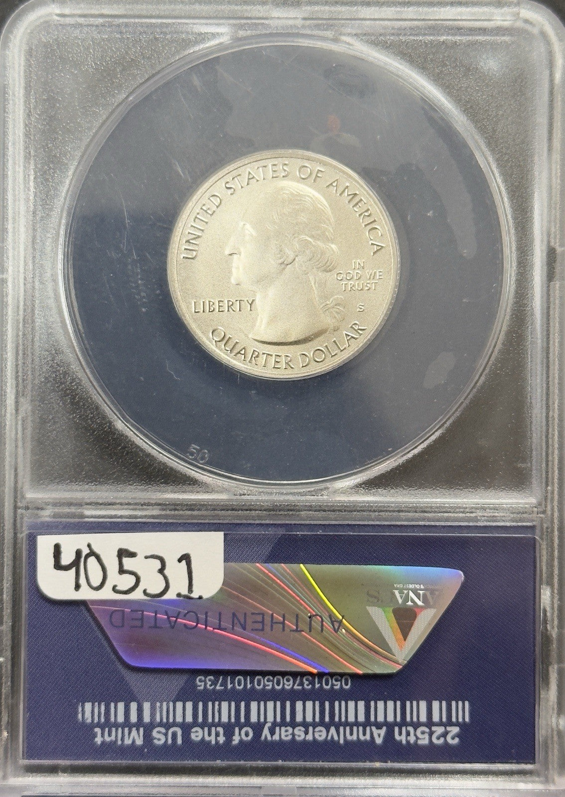 2017 S Ozark Riverways Quarter - ANACS EU70 ( 40531 )