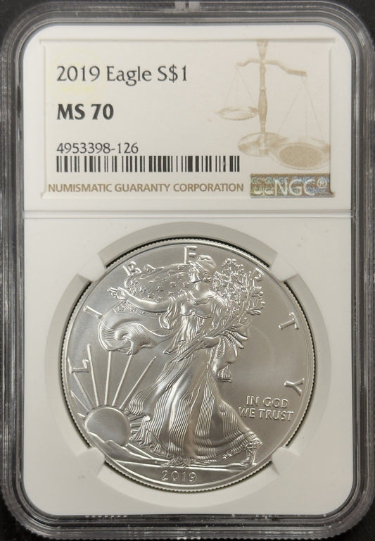 2019 American Eagle - NGC MS70 ( 40627 )