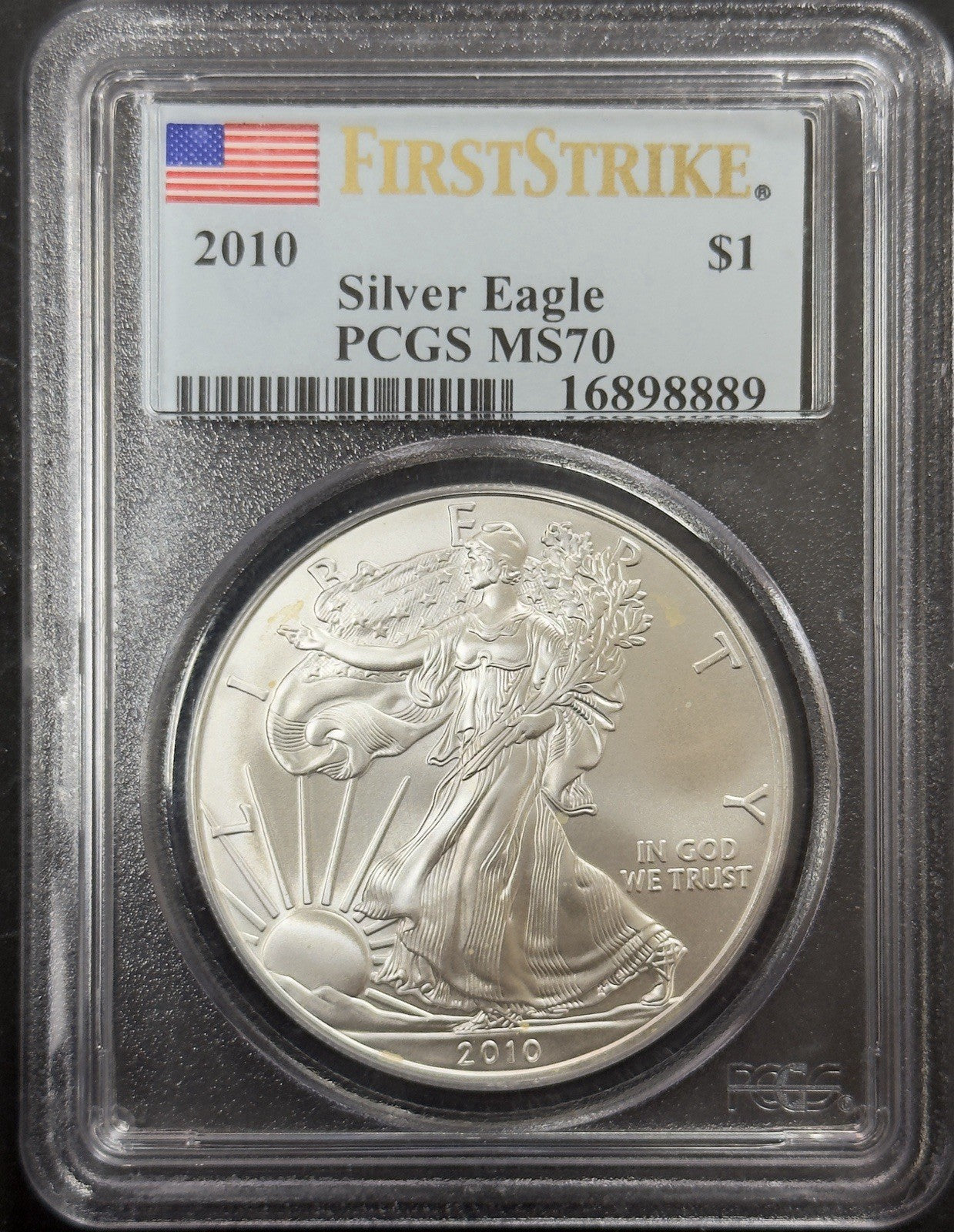 2010 American Eagle - PCGS MS70 ( 40529 )