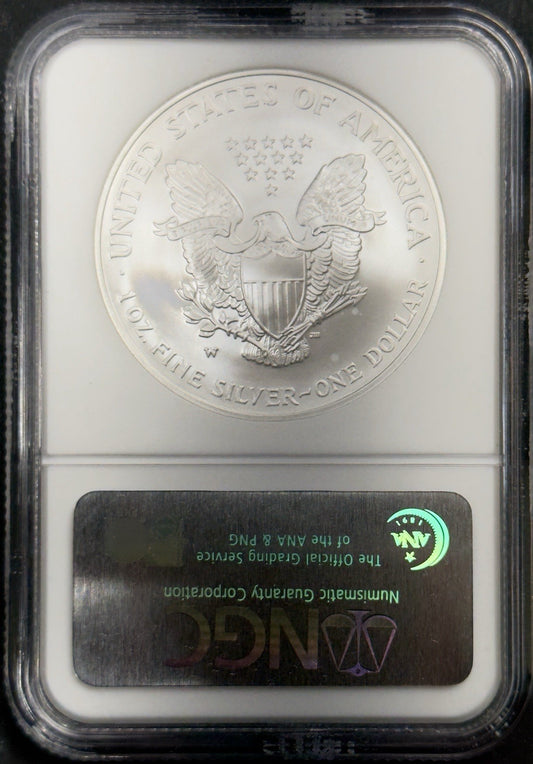 2006 W Silver Eagle - NGC MS69 ( 40914 )