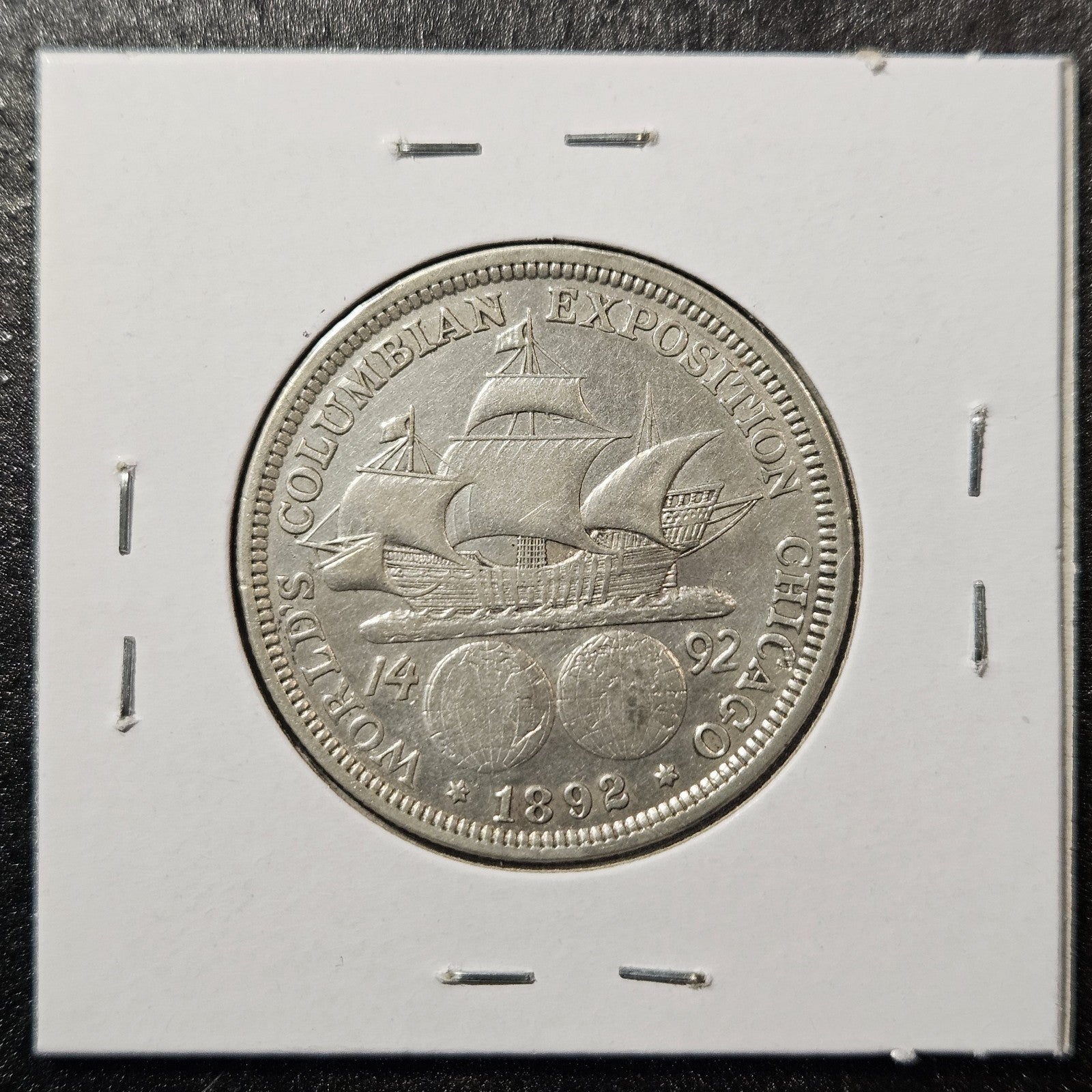 1892 Columbian Expo Commemorate Half Dollar Extra Fine (A6UT)