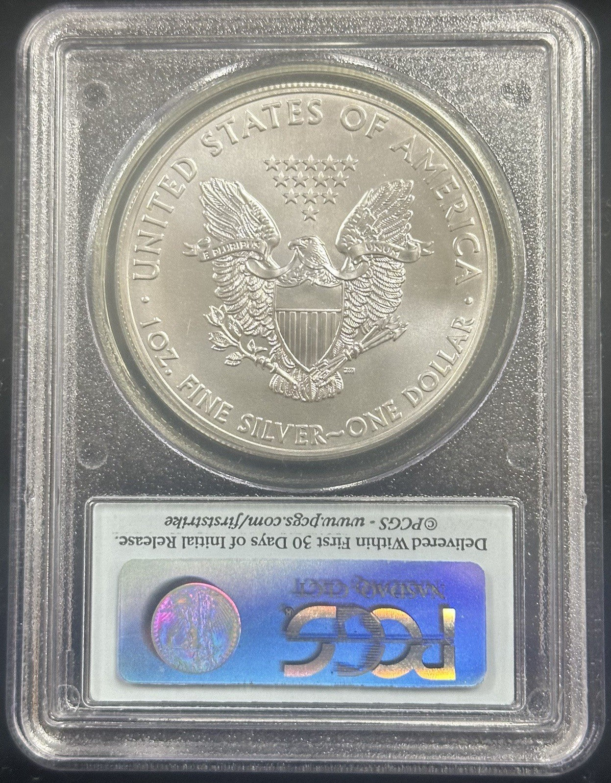 2011 Silver Eagle PCGS MS70 - JP26