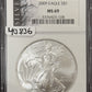 2009 Silver Eagle - NGC MS69 ( 40836 )
