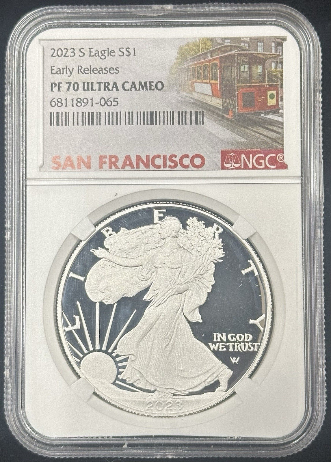 2023 S Silver Eagle NGC PF70 Ultra Cameo - JP35