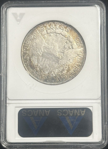 1807 Draped Bust Half Dollar ANACS Fine 12 Details Cleaned - A6U7