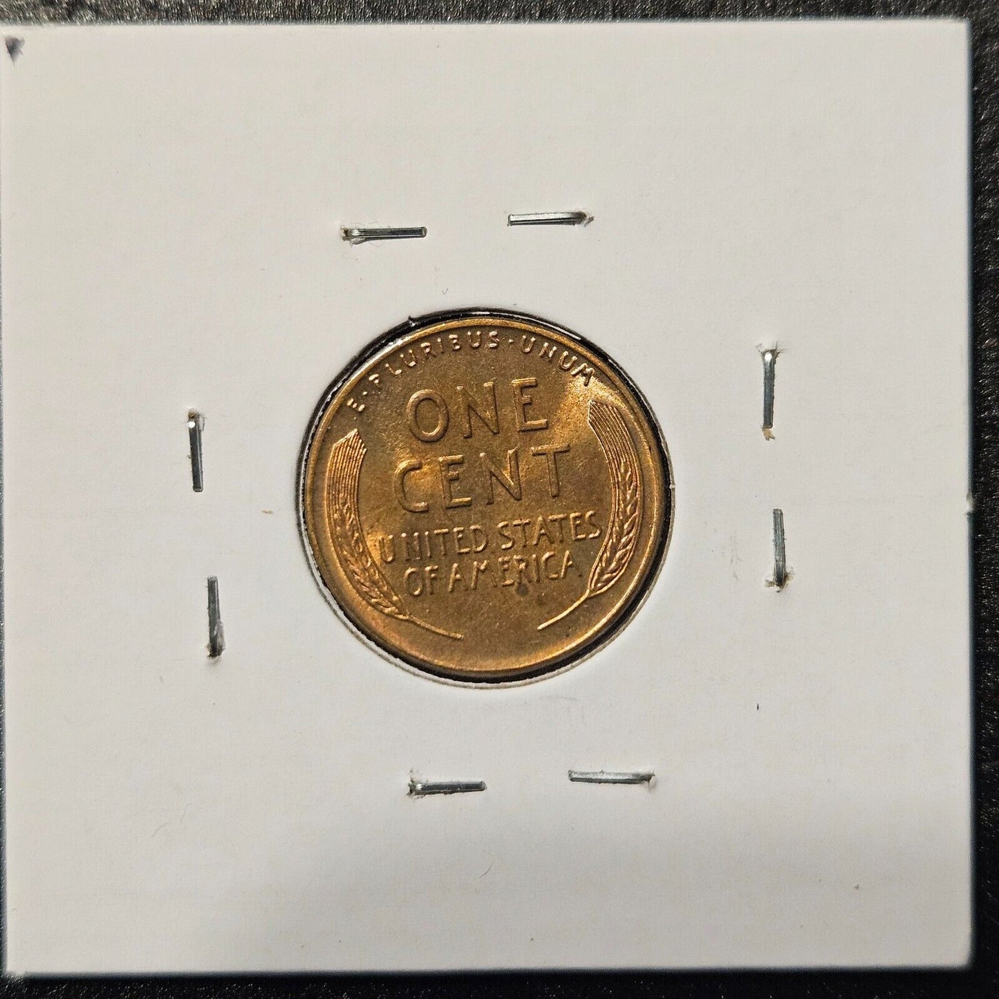 1955-P Lincoln Wheat Cent Ungraded Mint State B1112