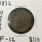1832 Classic Head Half Cent - Fine ( 40539 )