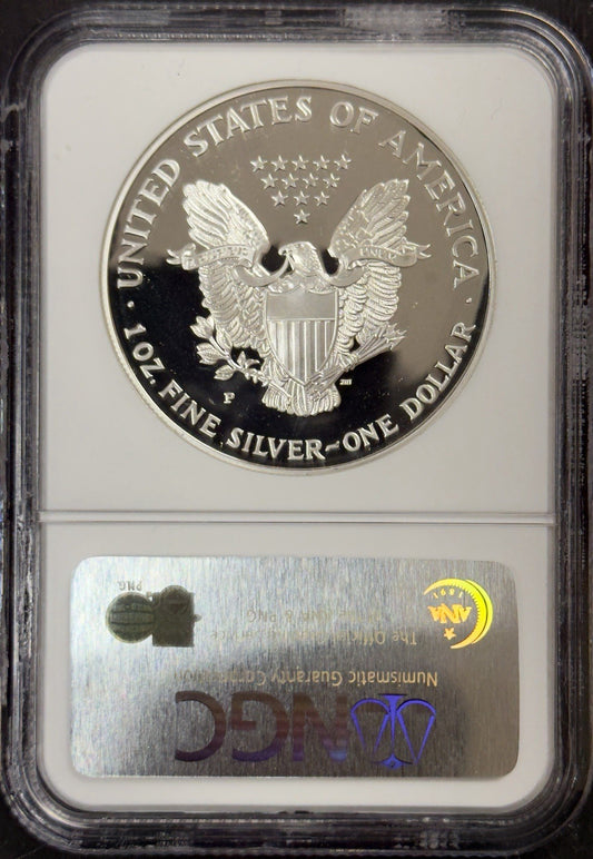 1998 P Silver Eagle - NGC PF69 Ultra Cameo ( 40961 )