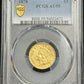 1878 $3 Gold Princess  PCGS AU55 A6U4