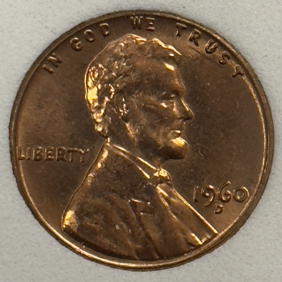 1960-D/D Lincoln Cent Error RPM-017 Wexler WRPM-017
