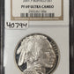 2001 P American Buffalo Silver Commomemerative Dollar - NGC PF 69 Ultra Cameo 