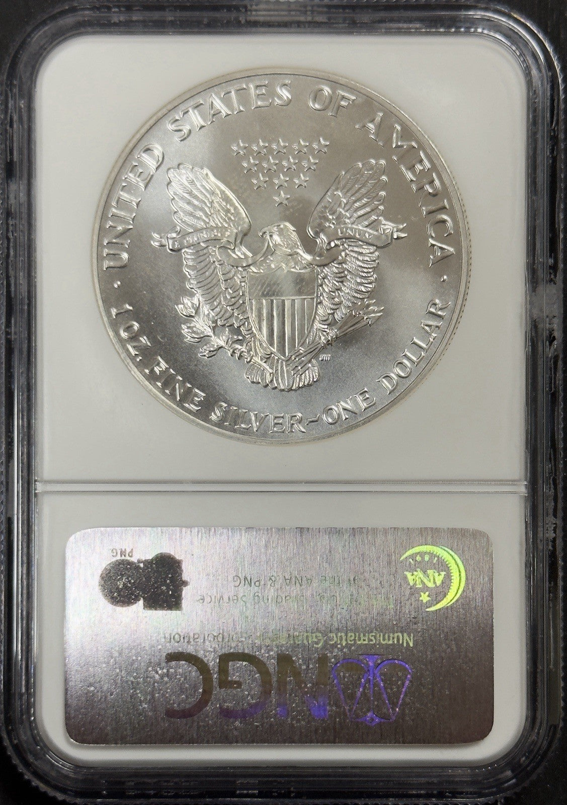1987 Silver Eagle - NGC MS69 ( 40811 )