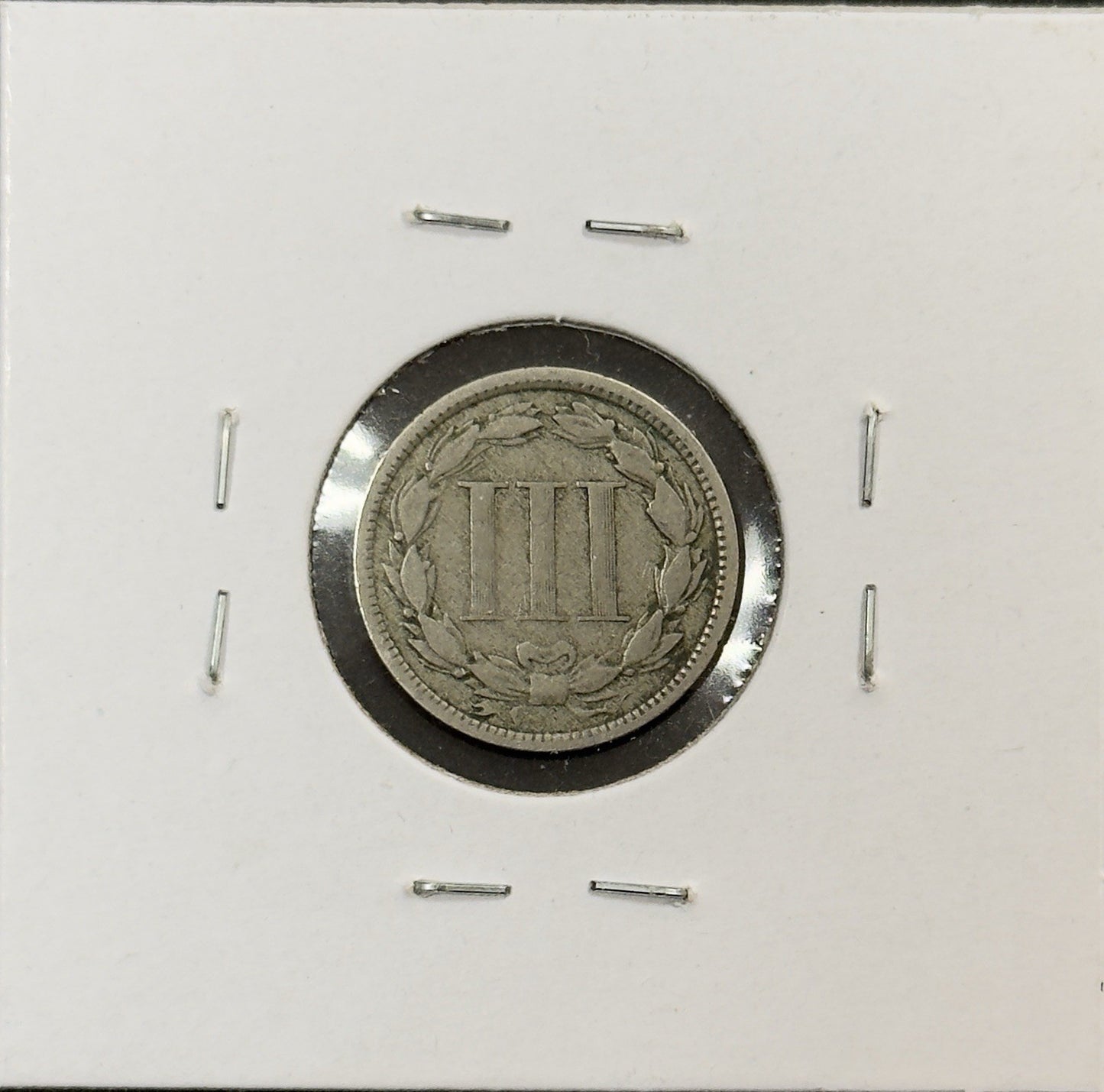 1870 3 Cent Nickel - Fine ( 40548 )