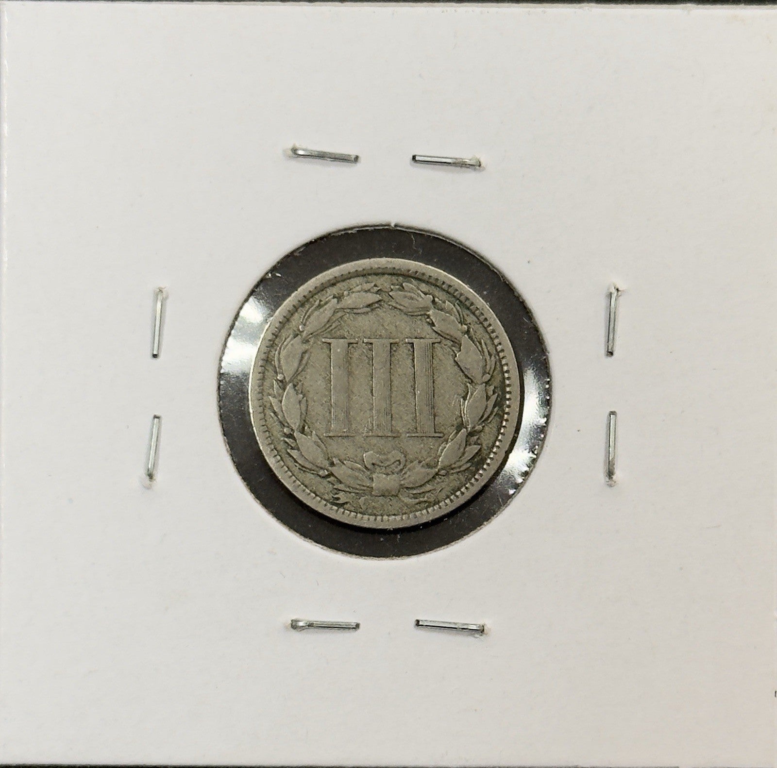 1870 3 Cent Nickel - Fine ( 40548 )