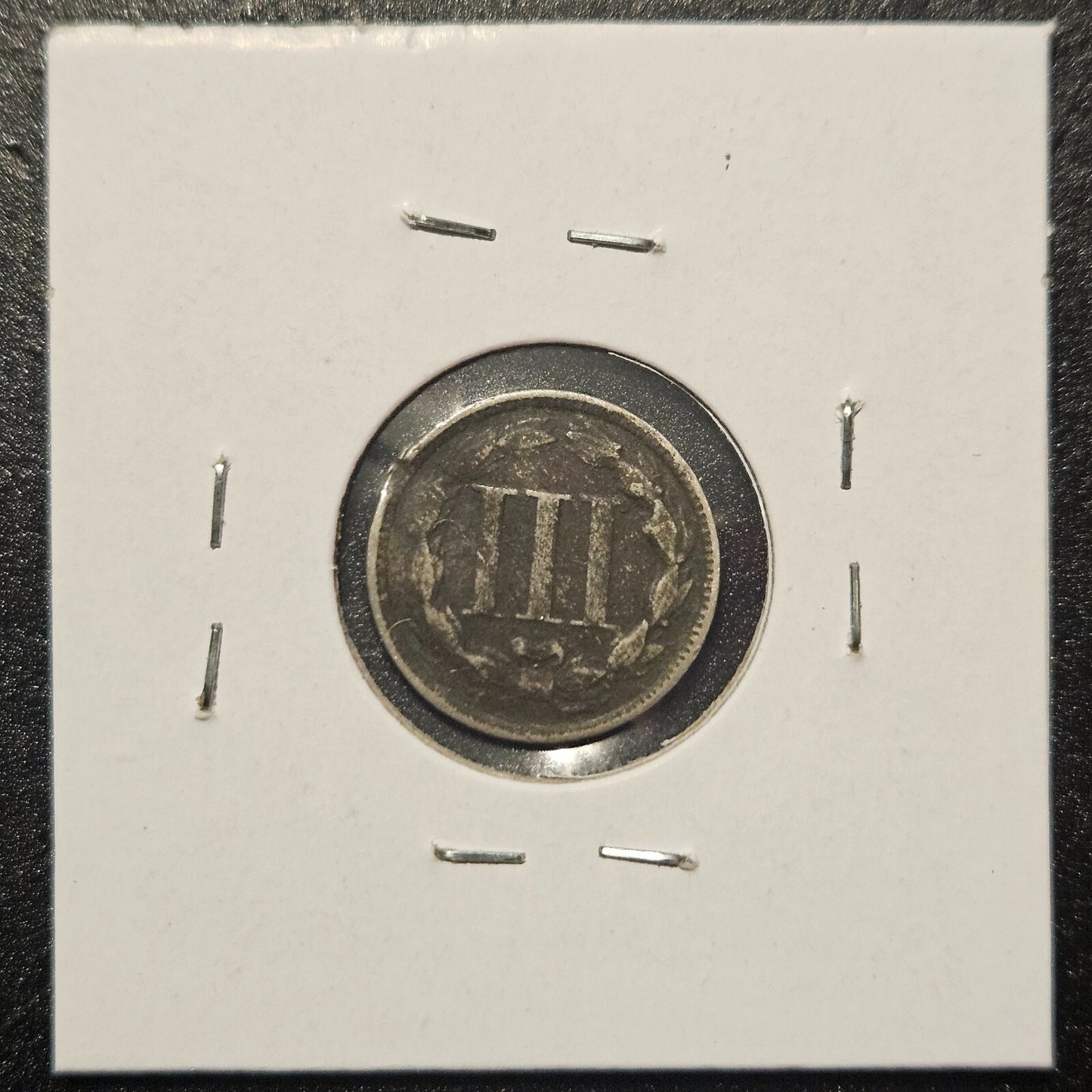1873-P 3-Cent Nickel Ungraded Very Good B1325