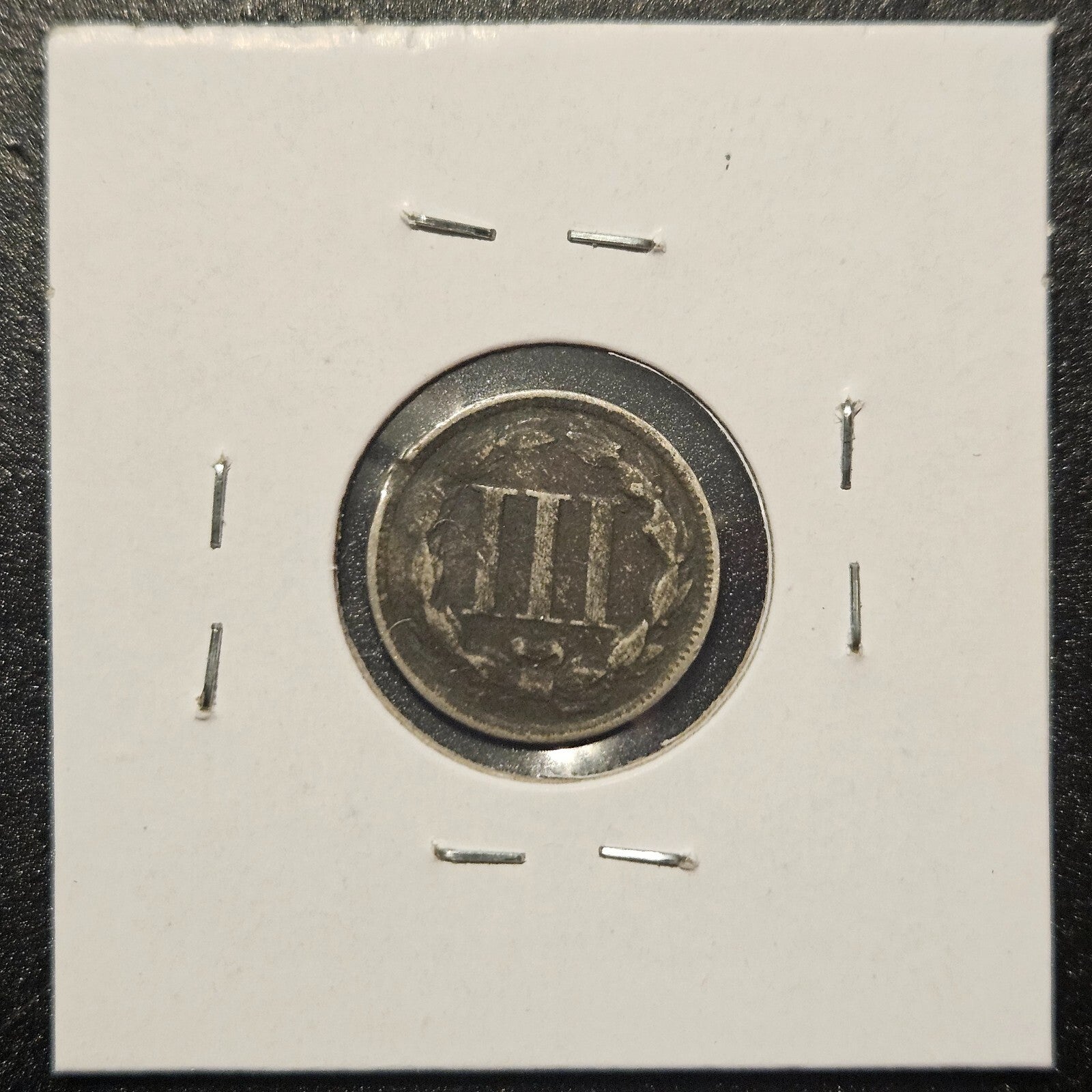 1873-P 3-Cent Nickel Ungraded Very Good B1325
