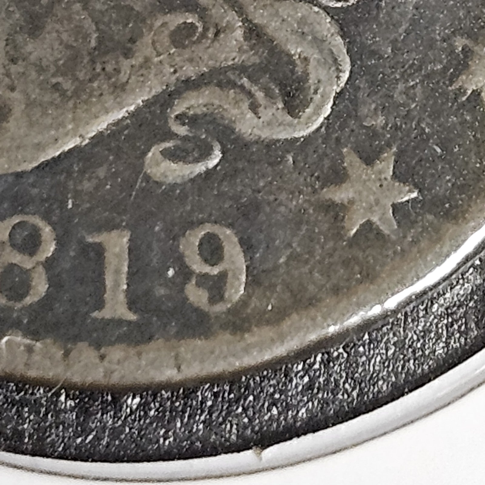 1819/8 Coronet Head Large Cent Fine (A6V9)