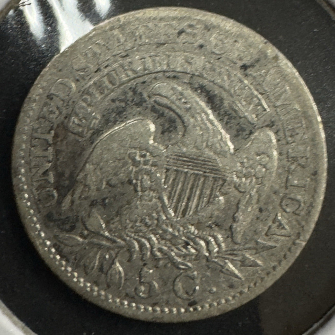 1833 Capped Bust Half Dime - Extra Fine *Crackout* ( 40508 )