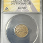 PA-PITTSBURGH TOKEN 765R-2a civil war storecard ANACS AU50 - JP19