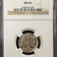 1937 S Buffalo Nickel - NGC MS64 
