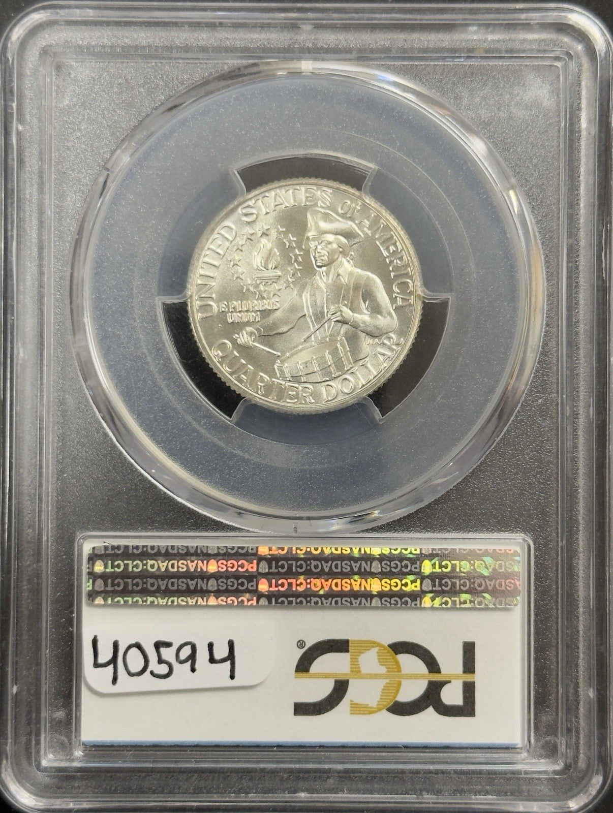 1976 S Bicentennial Quarter - PCGS MS66 ( 40594 )