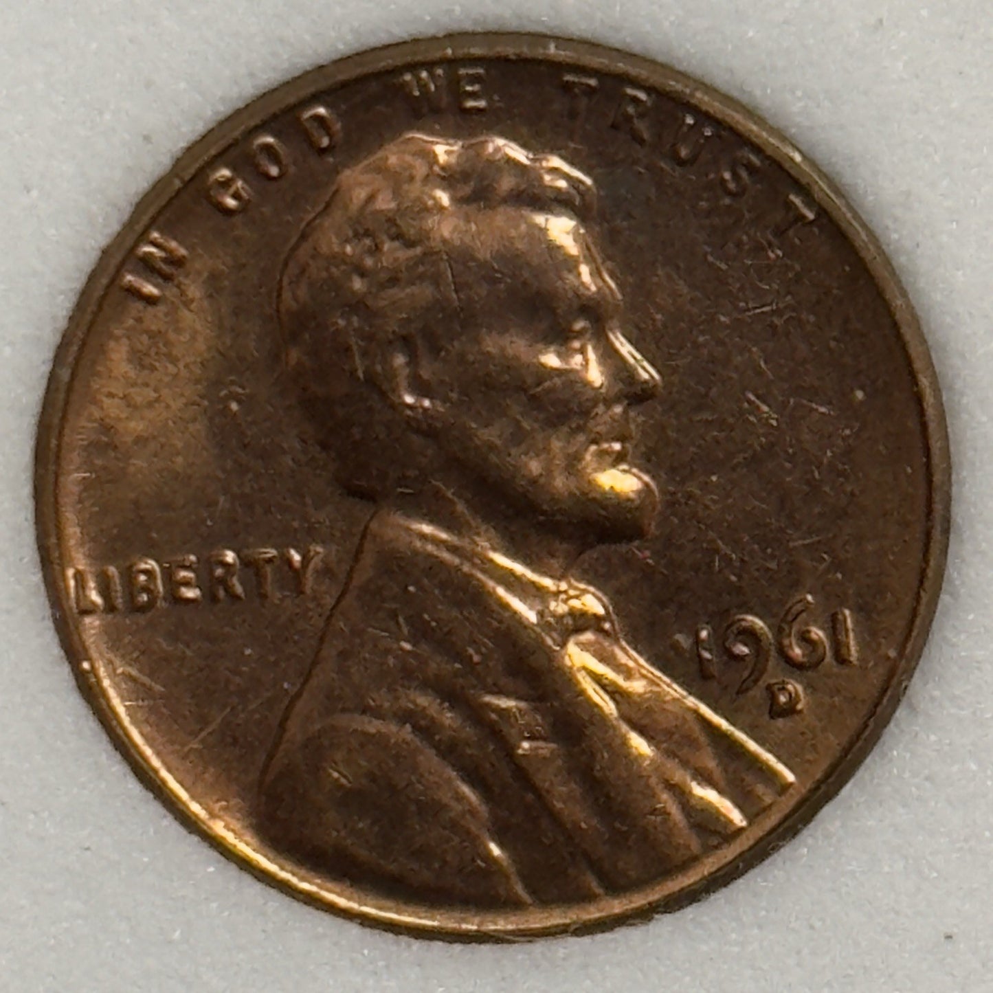 1961-D/D/D Lincoln Cent Error RPM-021 Wexler WRPM-021 ( 40717 )
