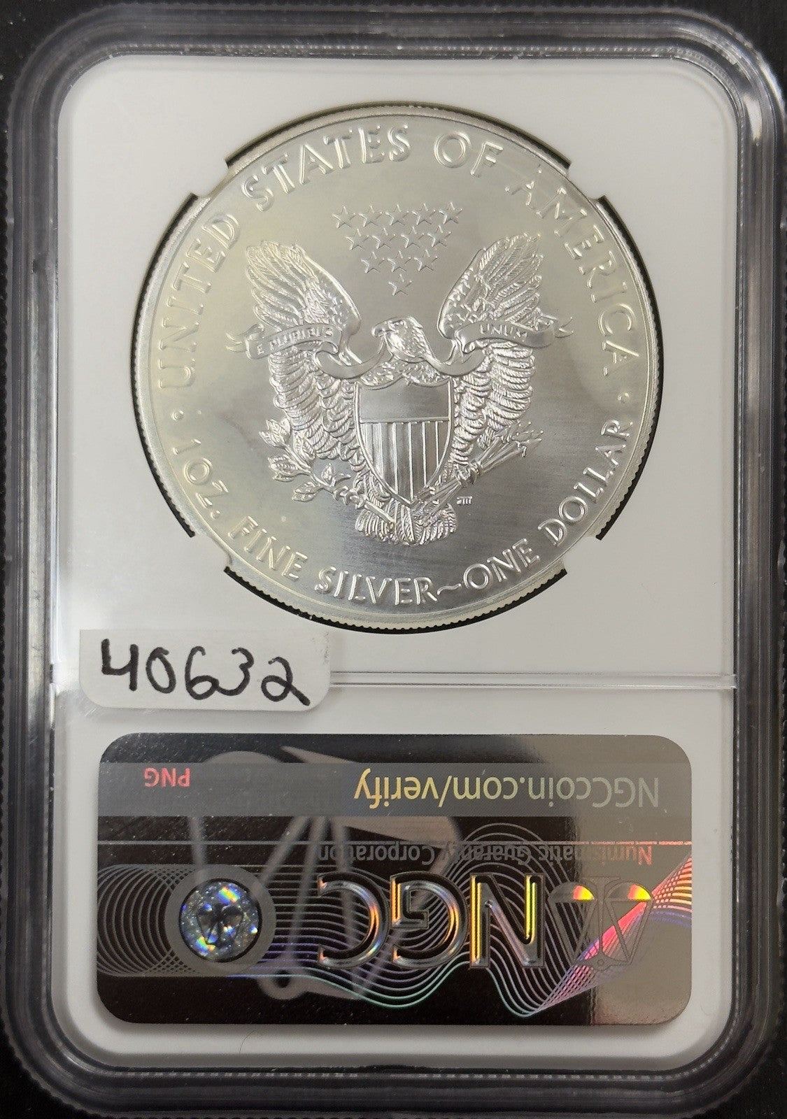 2021 (P) Silver Eagle - NGC MS70 ( 40632 )