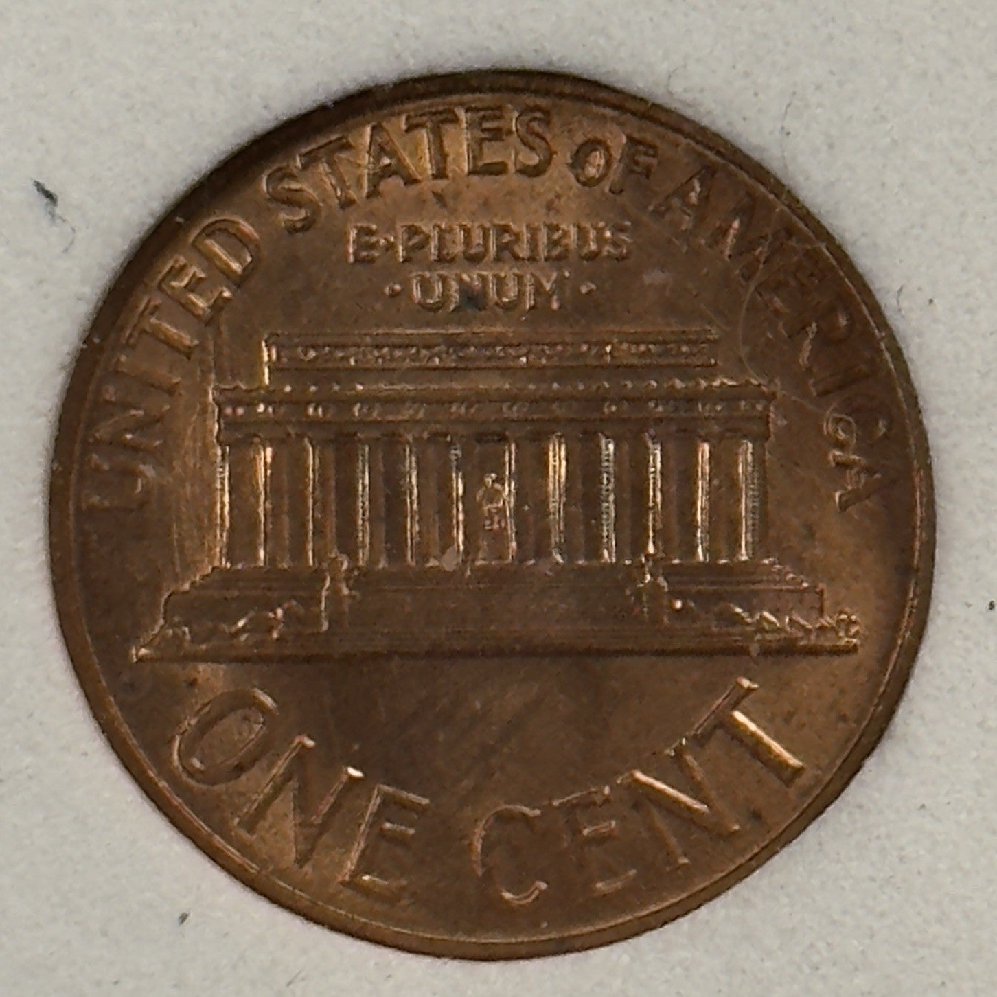 1960-D/D Lincoln Cent Error RPM-101 Wexler WRPM-090 ( 40711 )