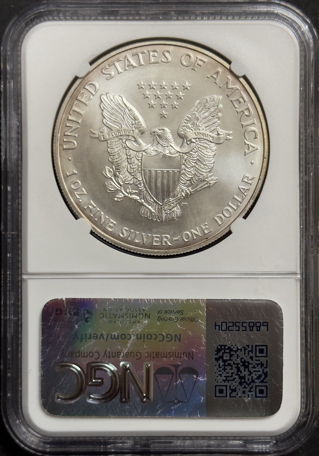 1995 Silver Eagle - NGC MS67 ( 40780 )