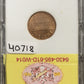 1961-D/D Lincoln Cent Error RPM-069 Wexler WRPM-014 ( 40718 )