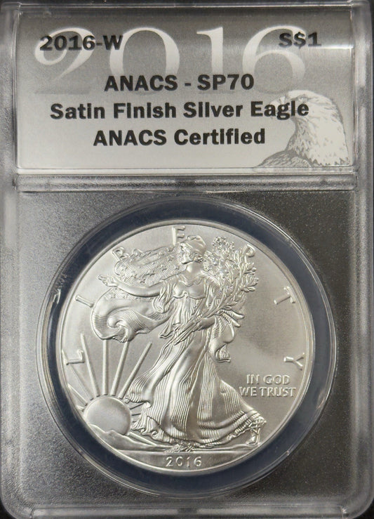 2016 W Silver Eagle - ANACS SP70 ( 40764 )