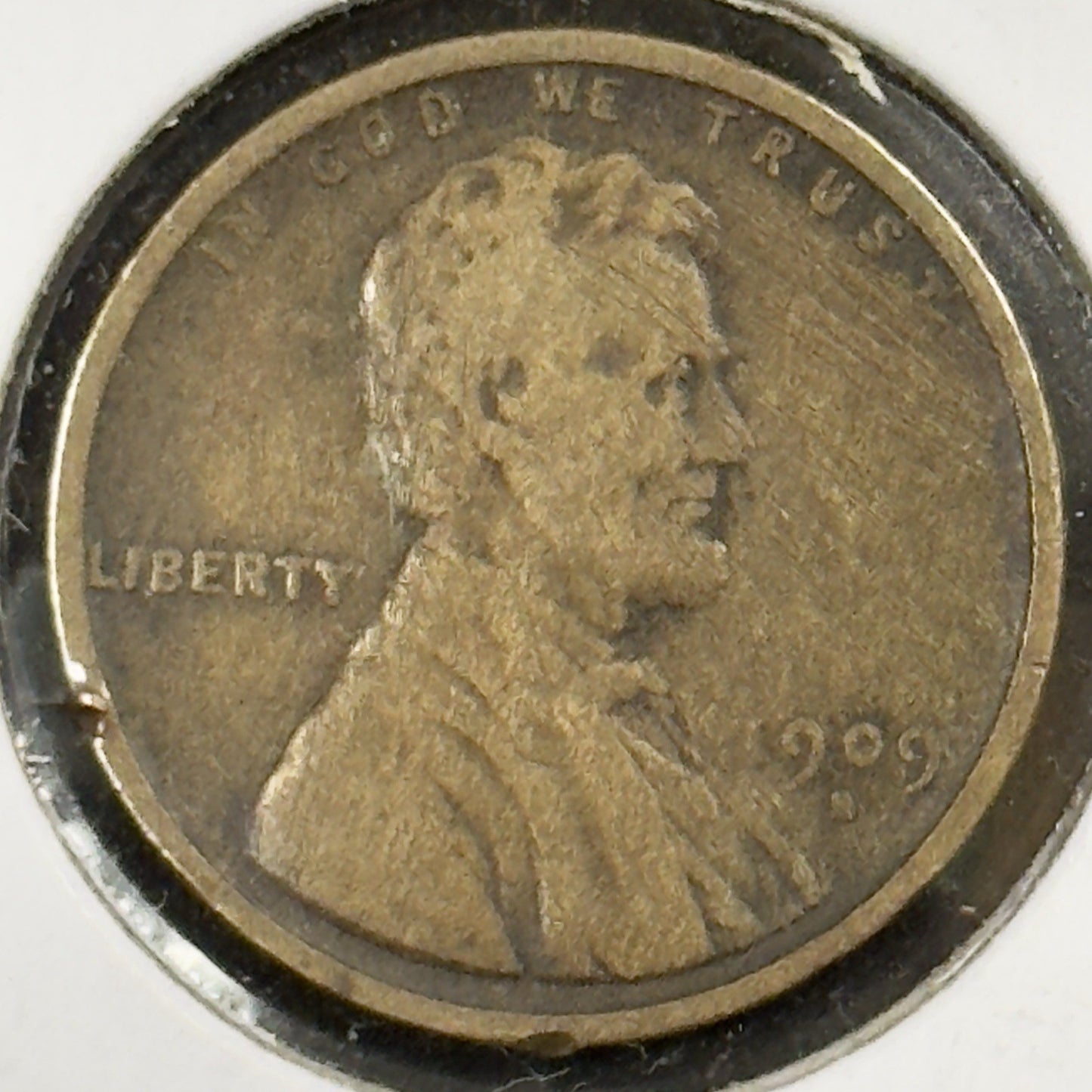 1909 S Wheat Cent - Very Good ( 40838 )