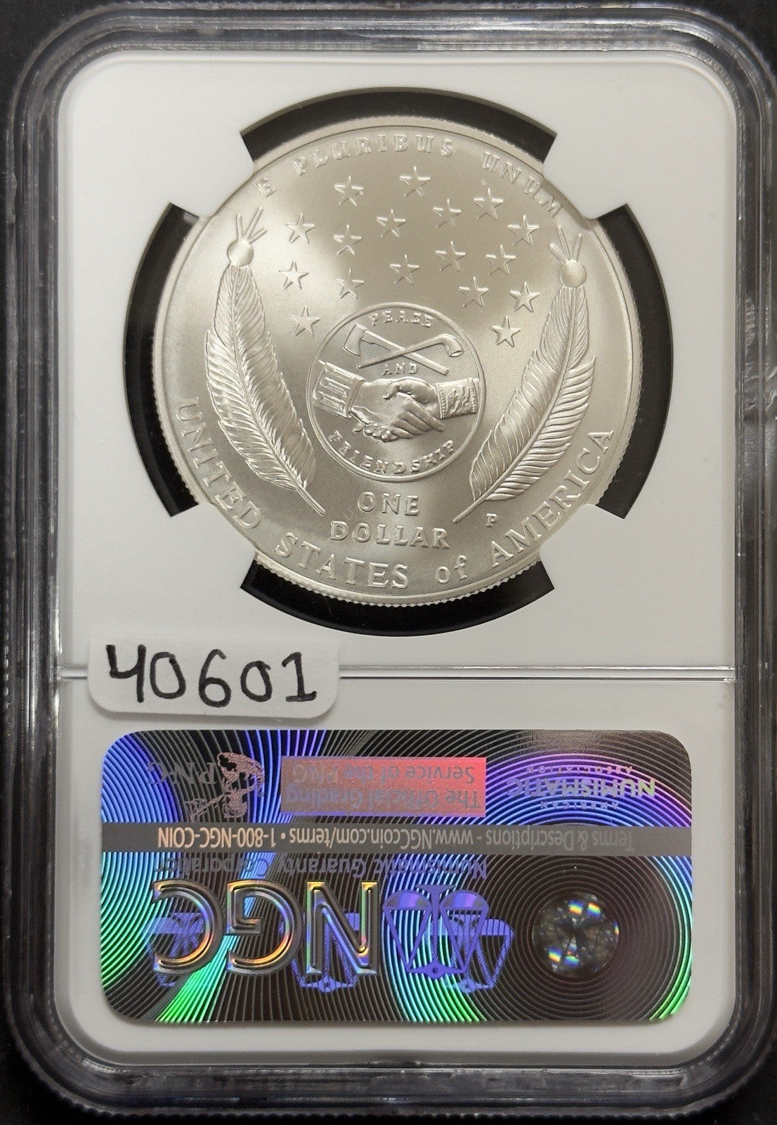 2004 P Lewis & Clark Silver Commemorative NGC - MS70 ( 40601 )