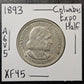 1893 Columbian Expo Commemorative Half Dollar Extra Fine (A6V5)