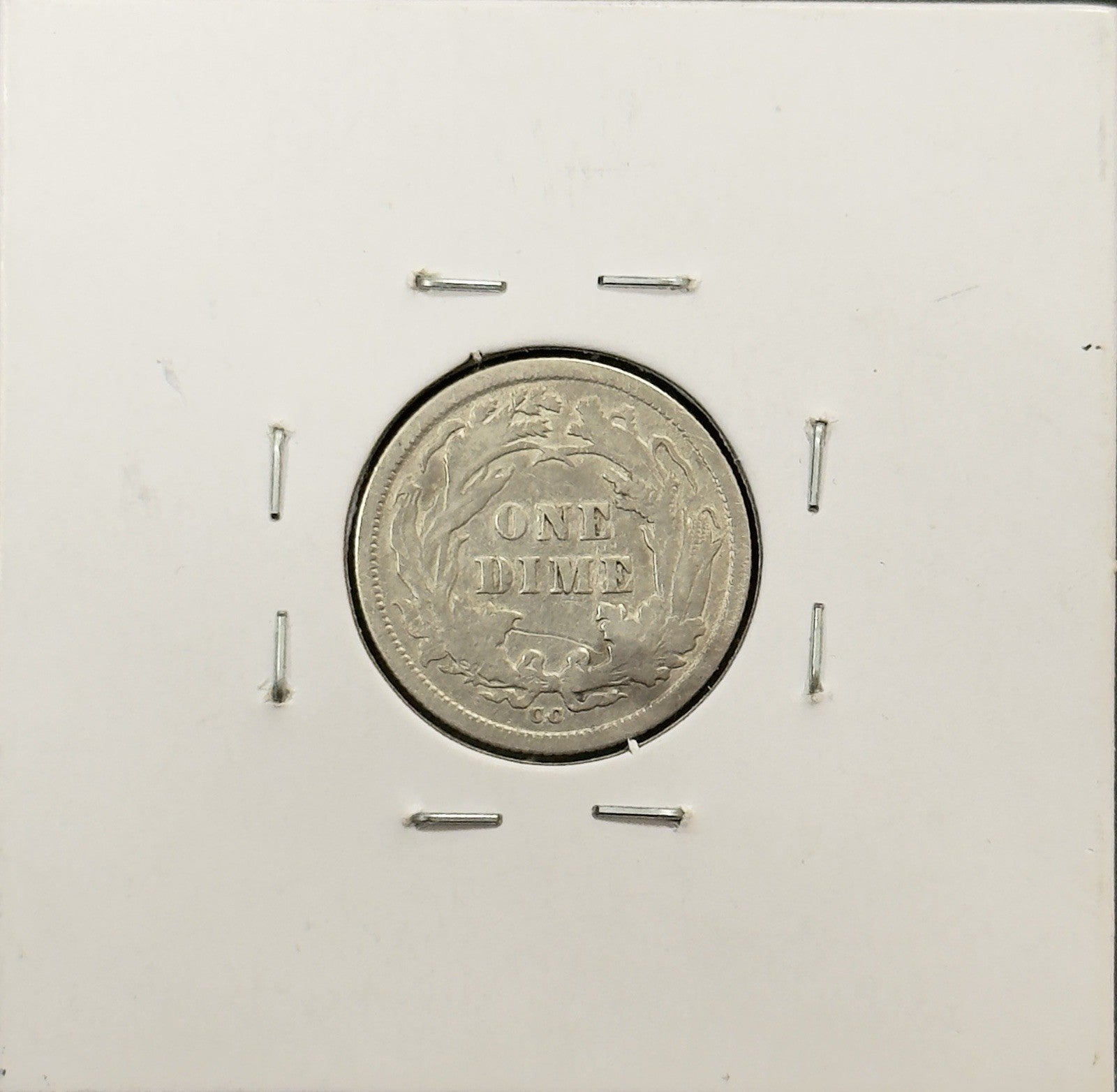 1877 Seated Dime - Very Fine ( 40587 )
