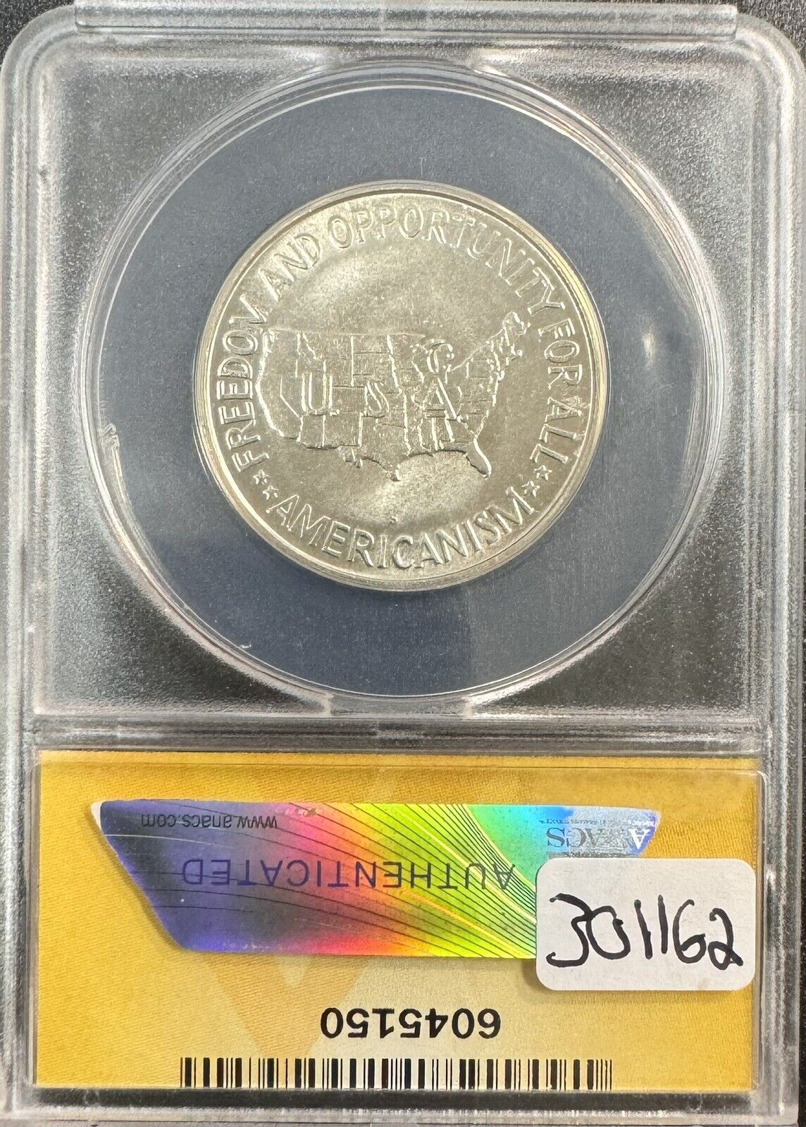 1954 S Washington Carver Half Dollar - ANACS MS64 ( 301162 )