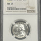 1963 Washington Quarter Type B Reverse NGC MS65 JP117