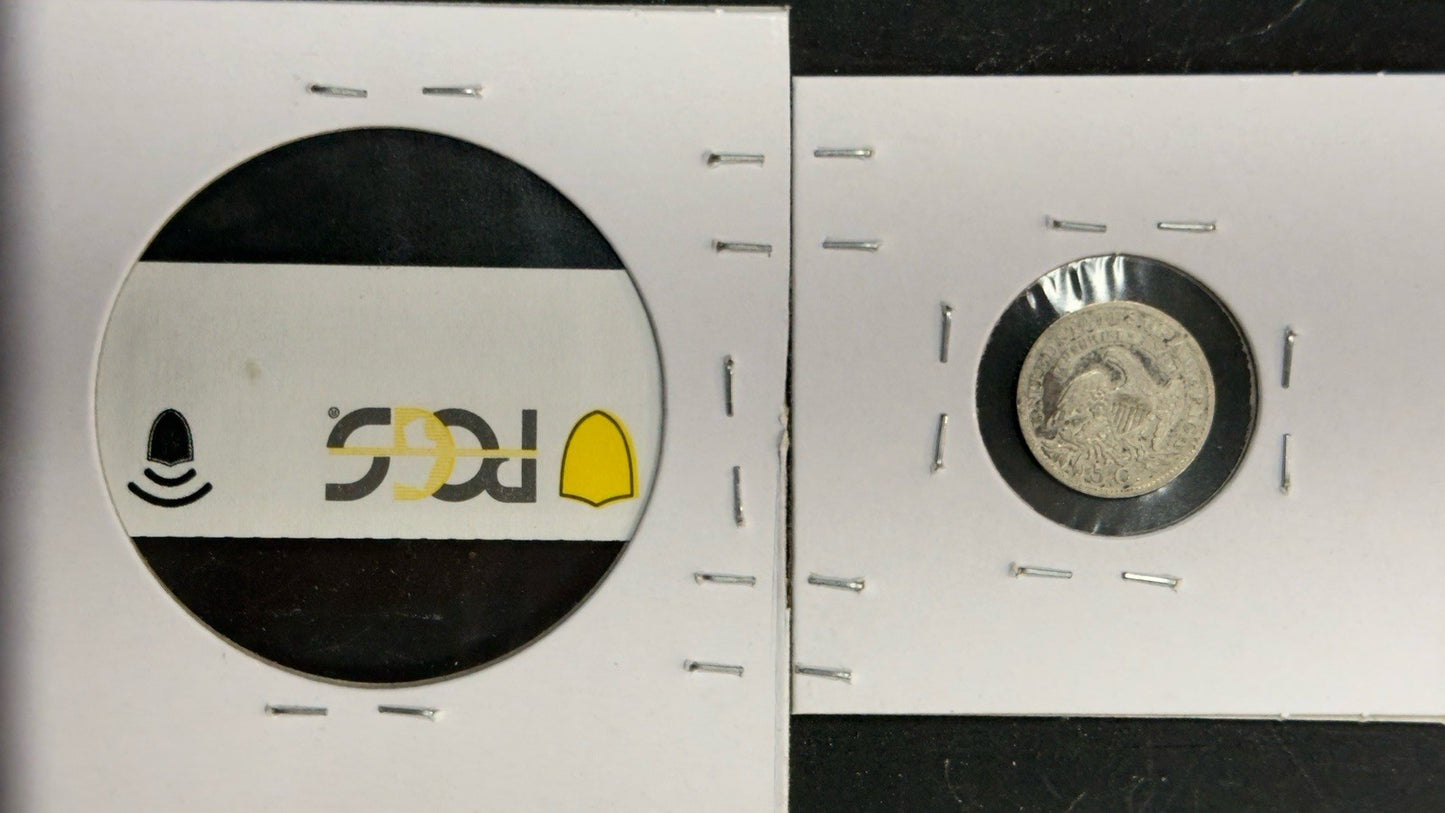 1833 Capped Bust Half Dime - Extra Fine *Crackout* ( 40508 )