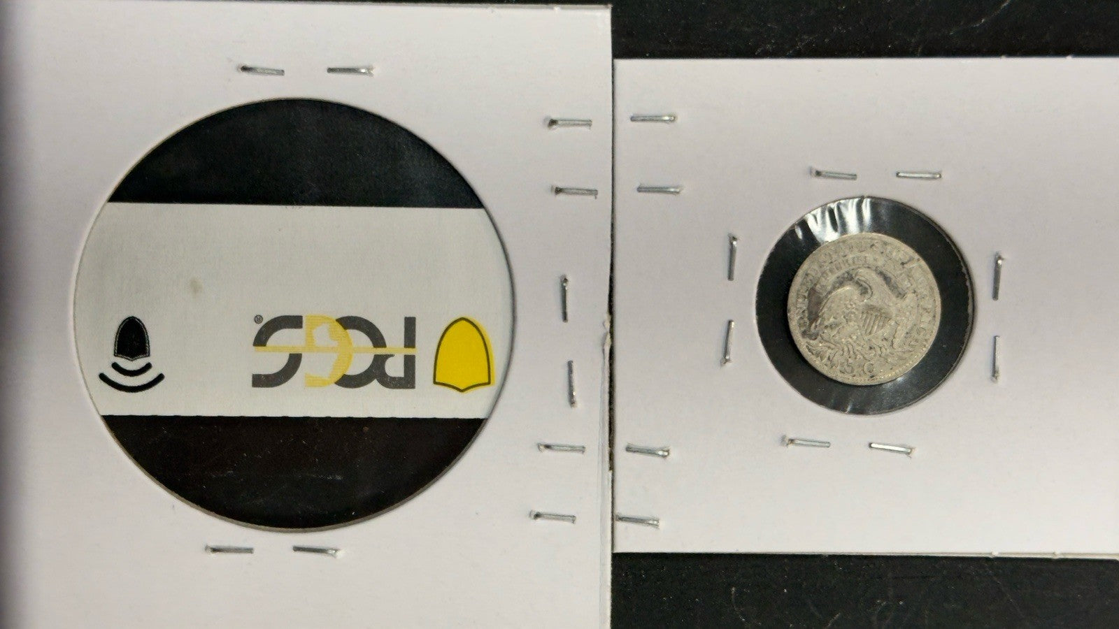 1833 Capped Bust Half Dime - Extra Fine *Crackout* ( 40508 )
