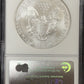 2001 Silver Eagle - NGC MS69 ( 40825 )