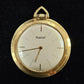 Vintage Gallet Pocket Watch 14k Solid Gold 32MM Dial Gold Hands 28.6 Grams