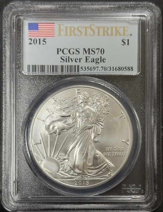 2015 Silver Eagle - PCGS MS70 ( 40751 )